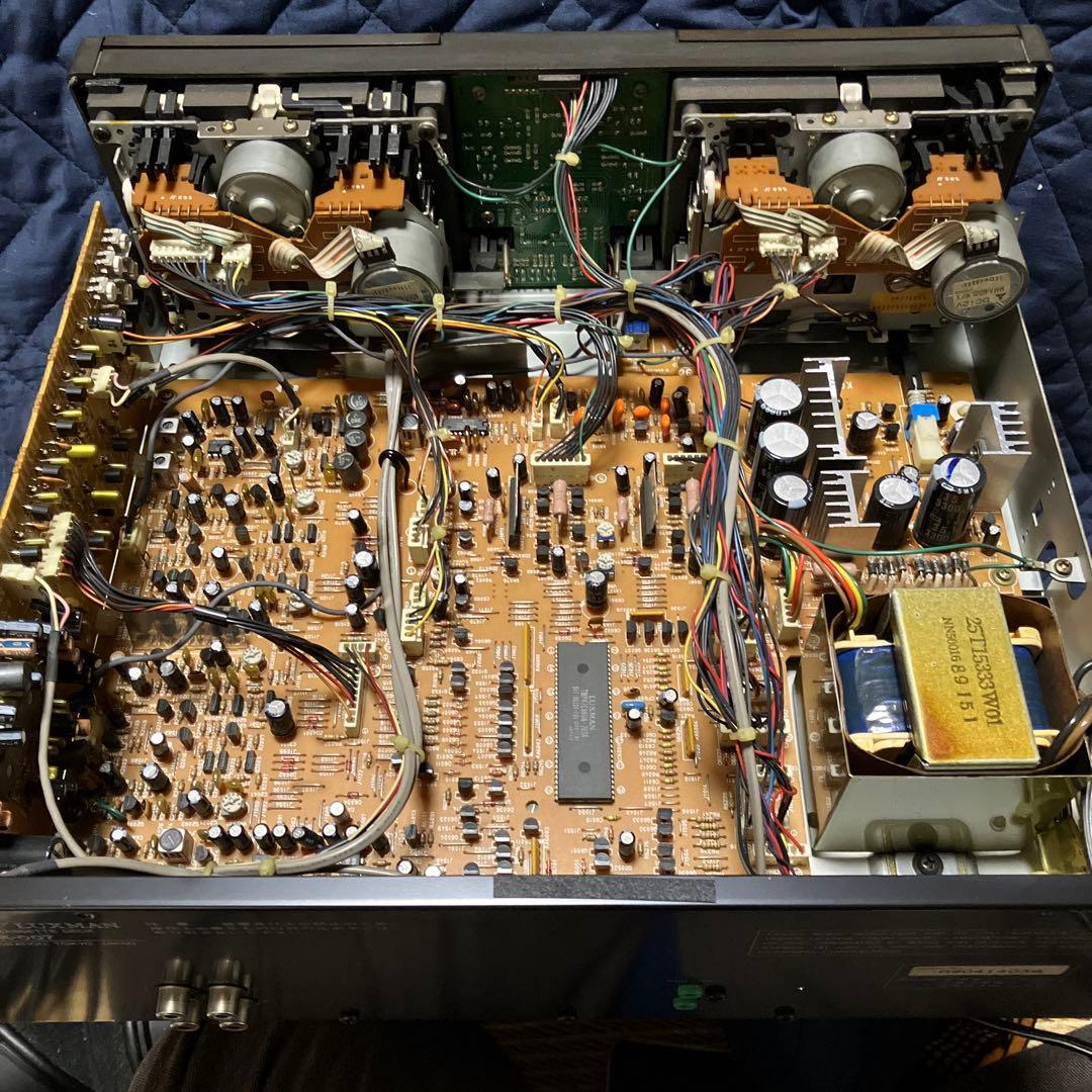 【新年価格】《完動品》ALPINE LUXMAN K007 Wカセット