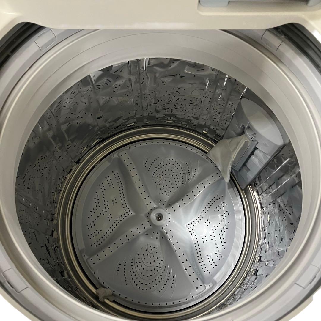 【極美品/24年製】シャープ 洗濯乾燥機 11kg ES-PW11K 穴なし槽