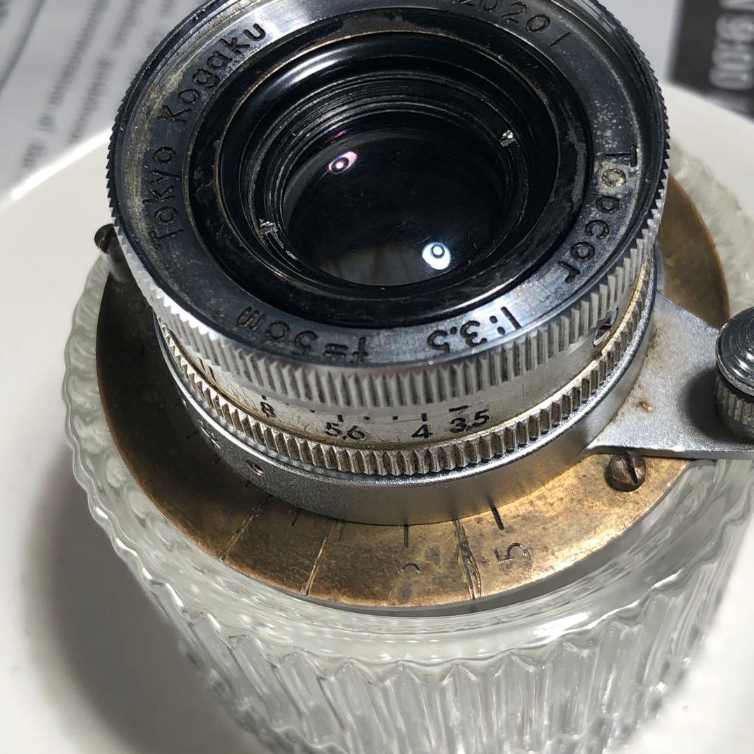 スポットライトなフレア？TOPCOR 5cm f3.5 L39 ライカ