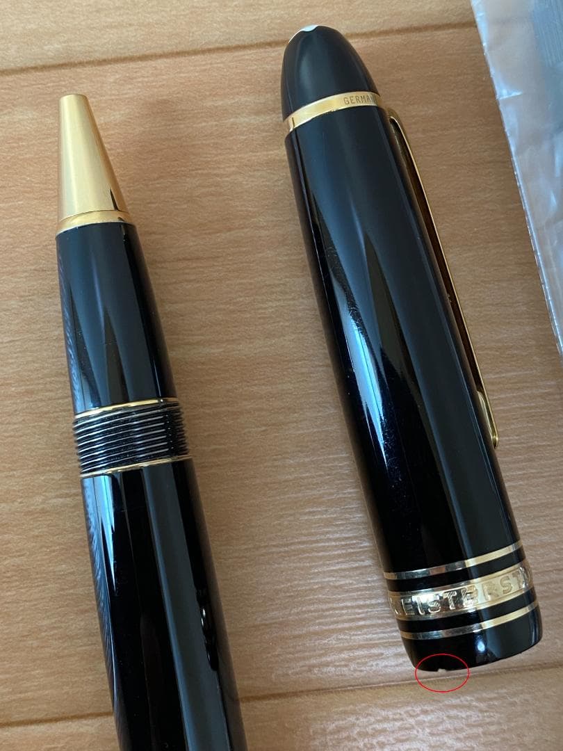 モンブラン 162 ル・グラン マイスターシュテュック ゴールド ローラーボール