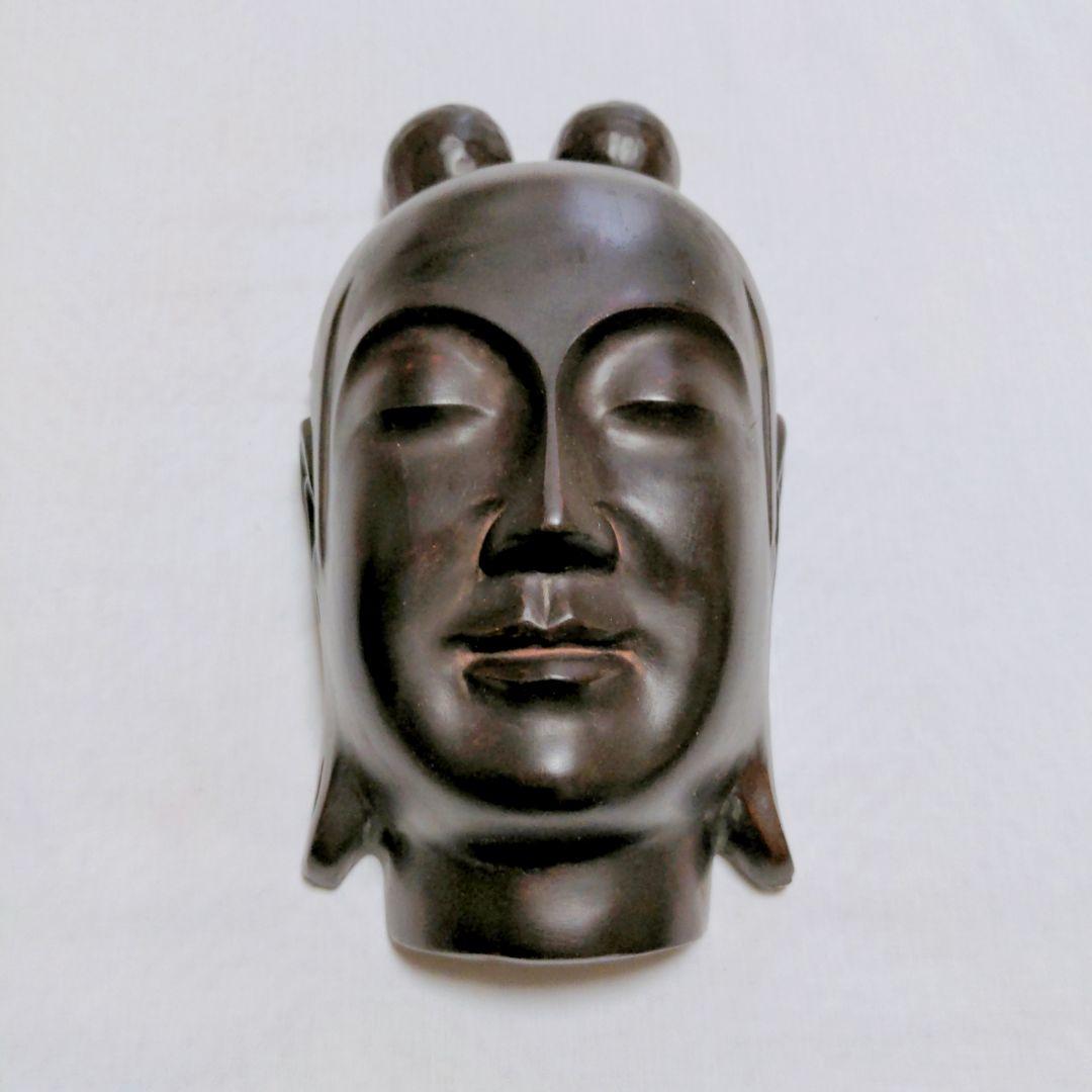 弥勒菩薩　広隆寺　仏面　壁掛け　お面　美術工芸品