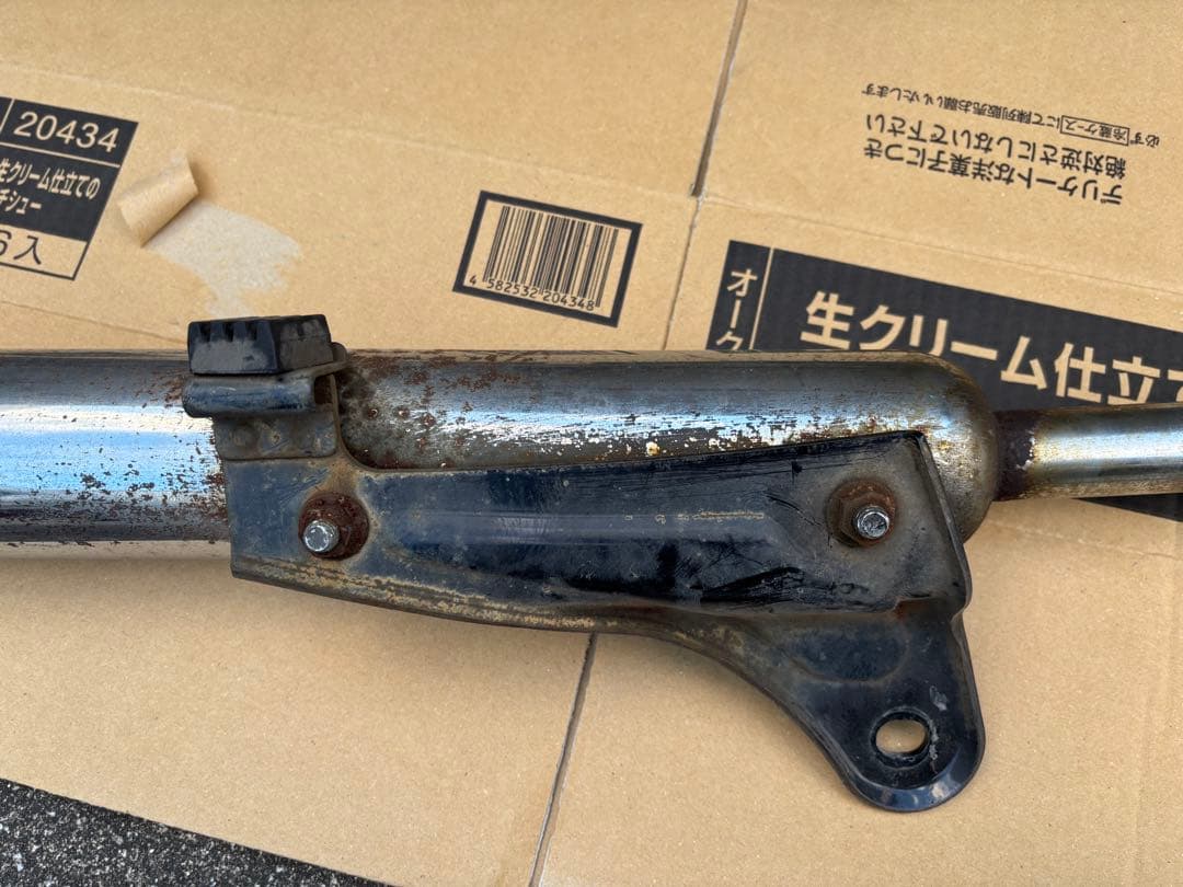 キタコ製カブ50CD50社外キャプトンマフラー