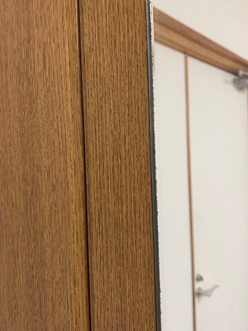 超美品♦️ナショナル製 高級大容量 クローゼット♦️ミラー付 ブラウン♦️3台あり