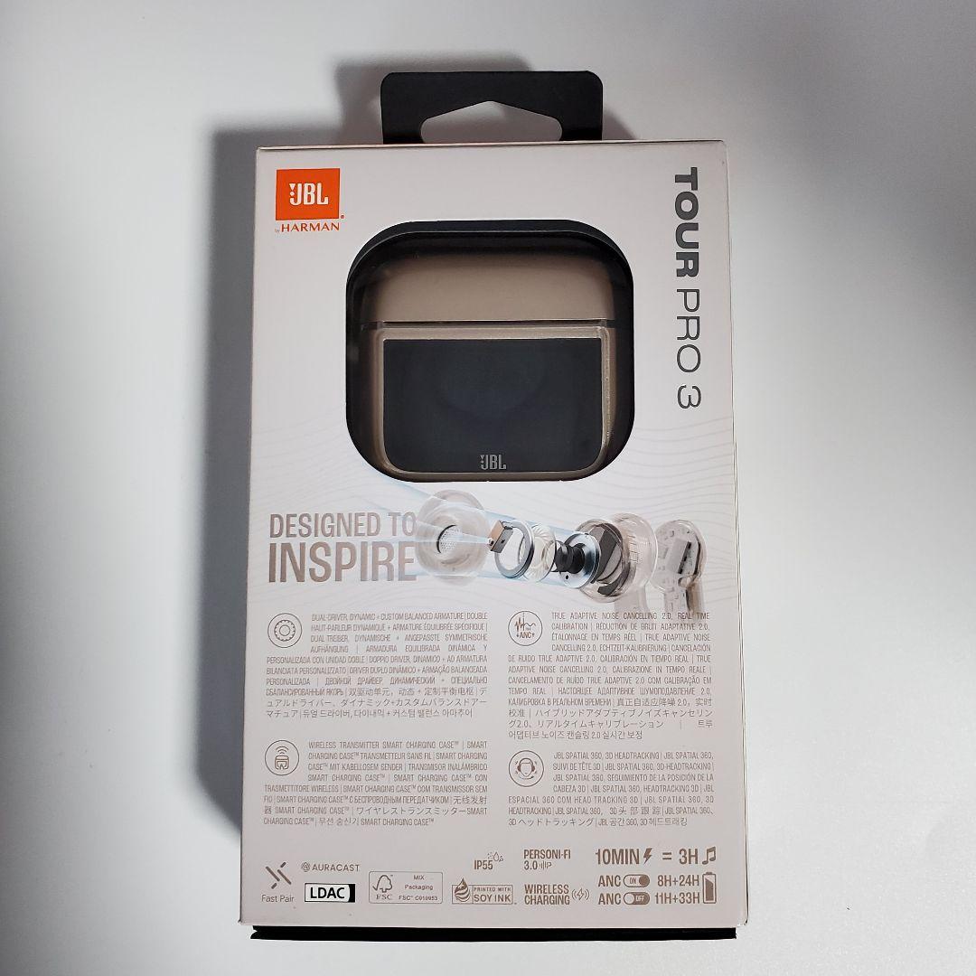 最新フラッグシップ【稼働品】JBL TOUR PRO 3 ワイヤレスイヤホン