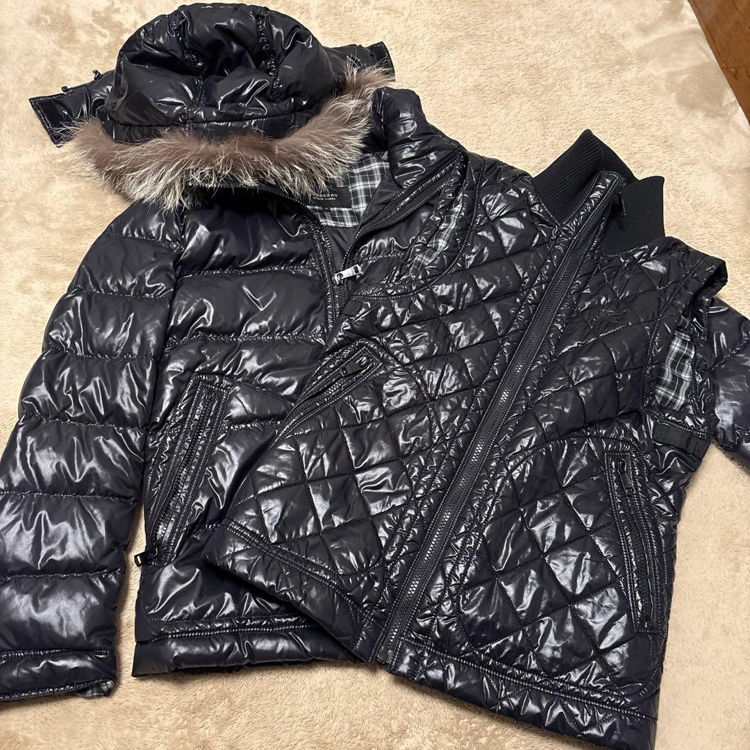 ジャケット・アウター BURBERRY BLACK LABEL puffer down jacket