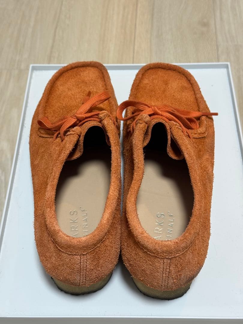 CLARKS ORIGINALS ワラビー　オレンジ