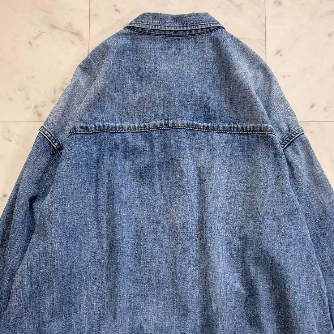 美品✨ジャーナルスタンダード　ライトオンスデニムシャツ　ゆったり　2024AW