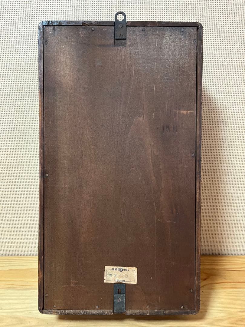 d887/激レア★美品★SEIKOSHA 昭和レトロ ゼンマイ時計 アンティーク