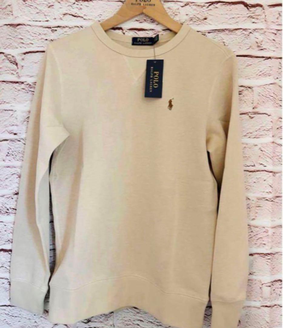 POLO ラルフローレン トレーナー スウェット ベージュ