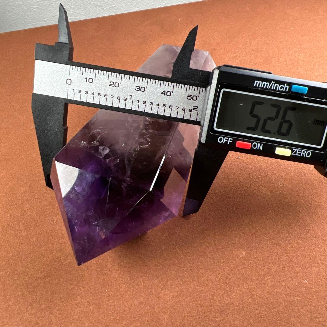 天然石　アメジスト　ポイントタワー