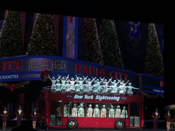 ニューヨークラジオシティクリスマススペクタキュラーカクテルグラス