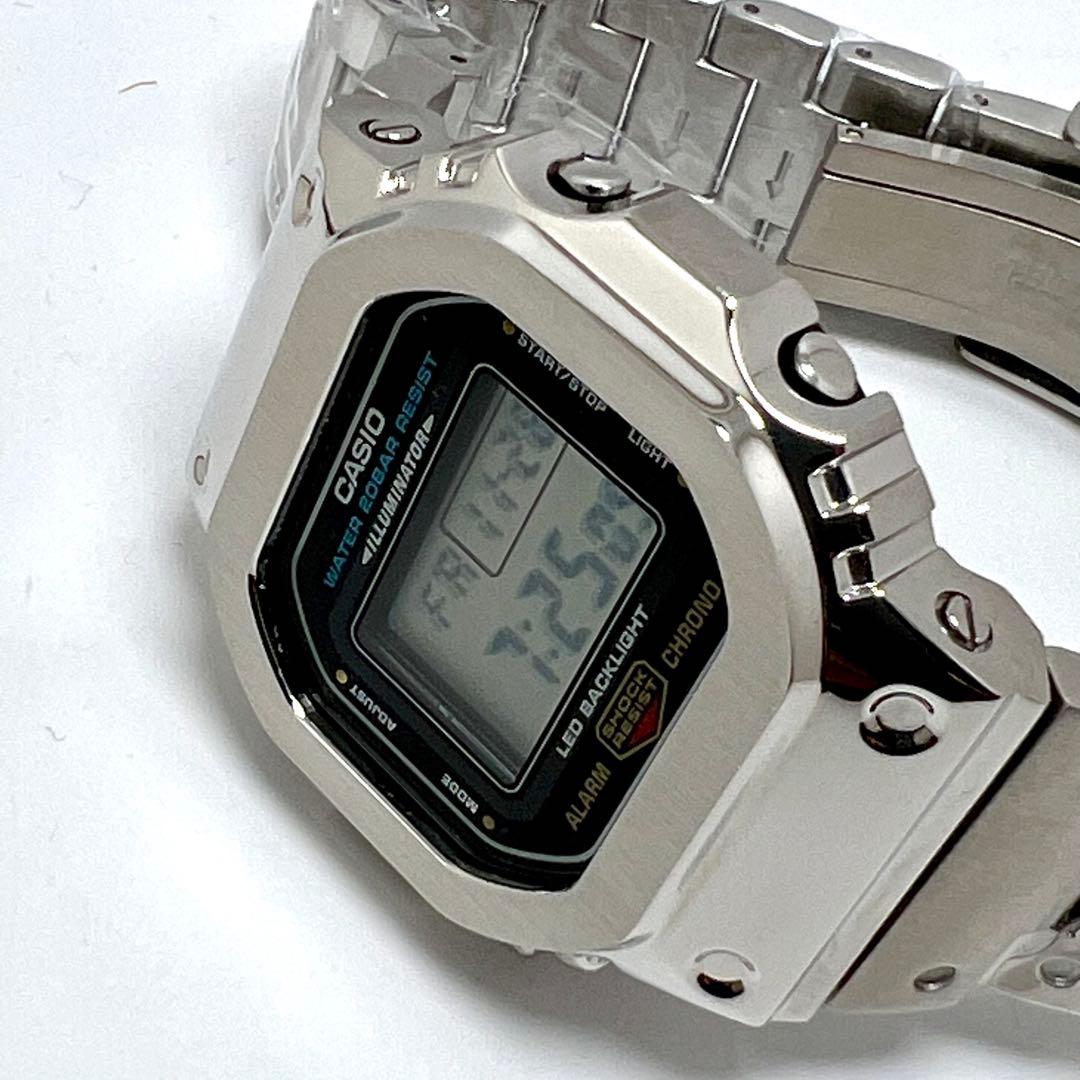 新品 フルメタルカスタム用ステンレスシルバーベゼルバンド(時計は含みません)