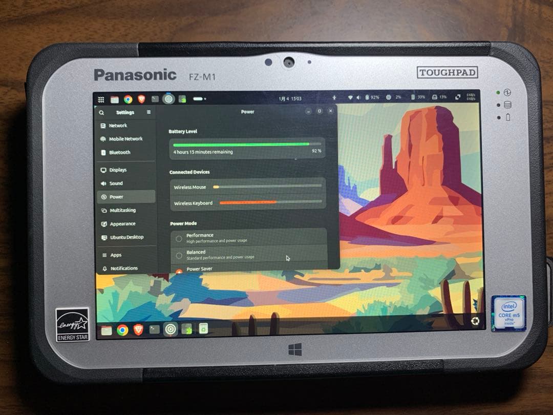 Windowsタブレット本体 Panasonic FZ-M1