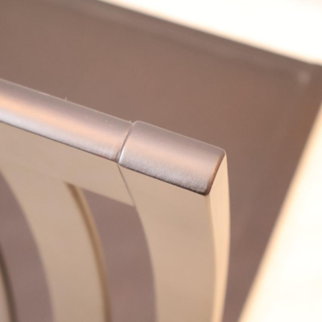 TENDO 天童木工 座椅子 サペリ 2脚セット  原好輝 ローチェア 格子