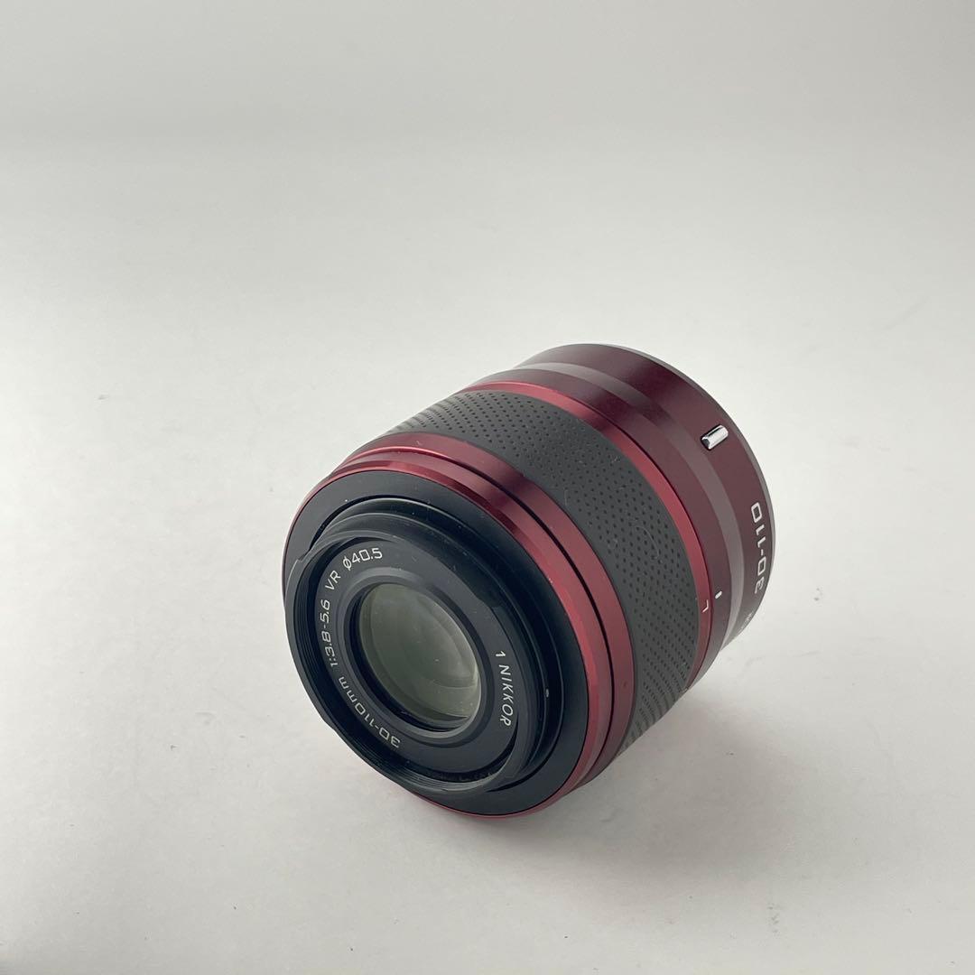 【ショット数10000・返品保証】Nikon1 J2 レッド レンズキット