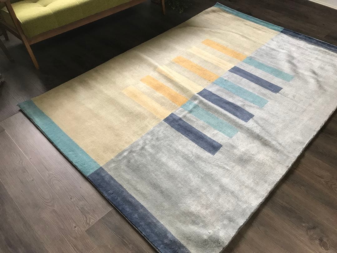 Kw M  142.5x203.5cm 絨毯 ラグ ラグマット