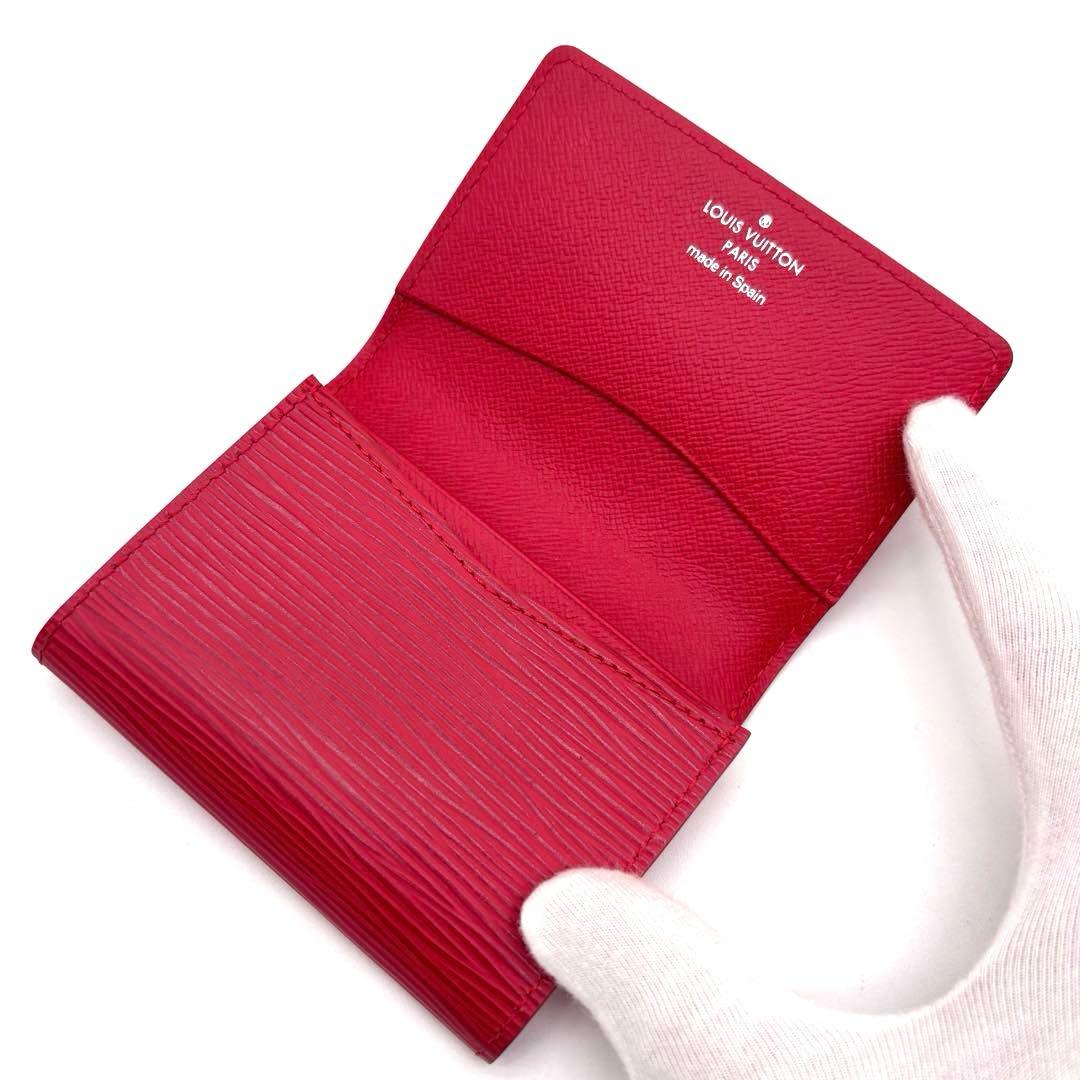 ✨美品✨ルイヴィトン エピ アンヴェロップ カルト ドゥ ヴィジット 名刺入れ