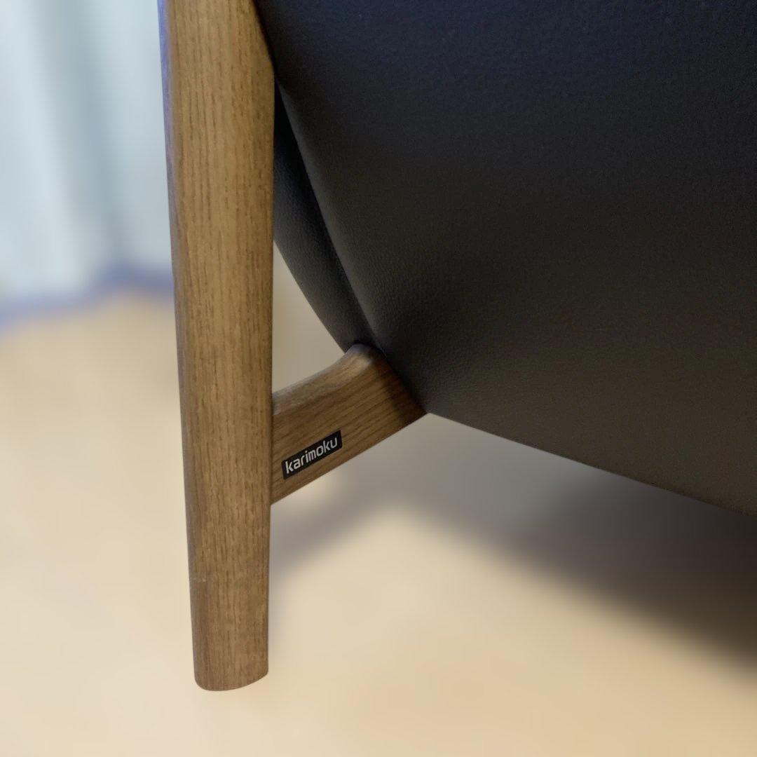 カリモク 2人掛ソファ 幅165cm ZU2512