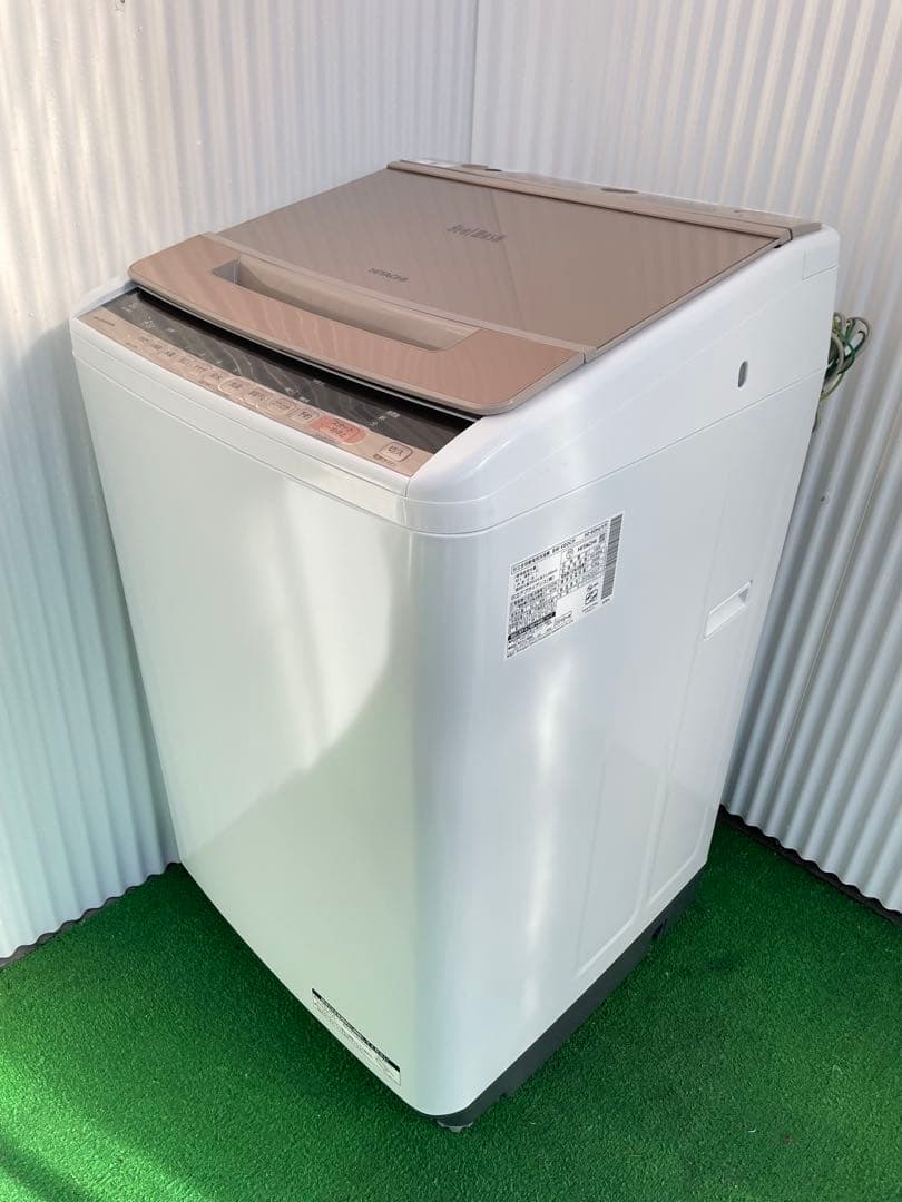913 日立 ビートウォッシュ 8kg洗濯機 ナイアガラビート洗浄 高性能 国産