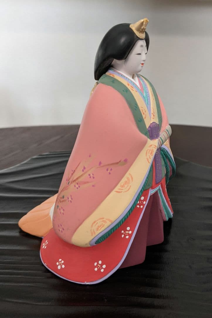 お雛様／アンティーク／陶製／立ち雛