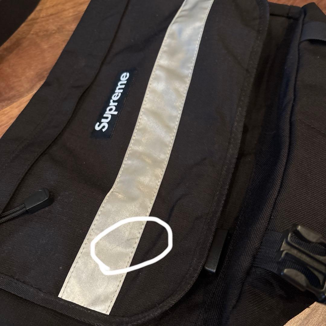 Supreme HI VIS Messenger メッセンジャーバッグ ブラック