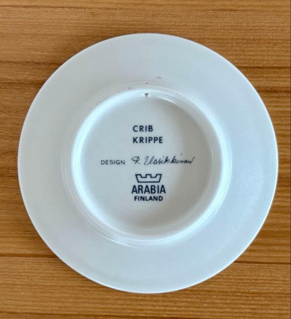 ARABIA ウオシッキネン ミニプレート \"CRIB\" キリスト降誕