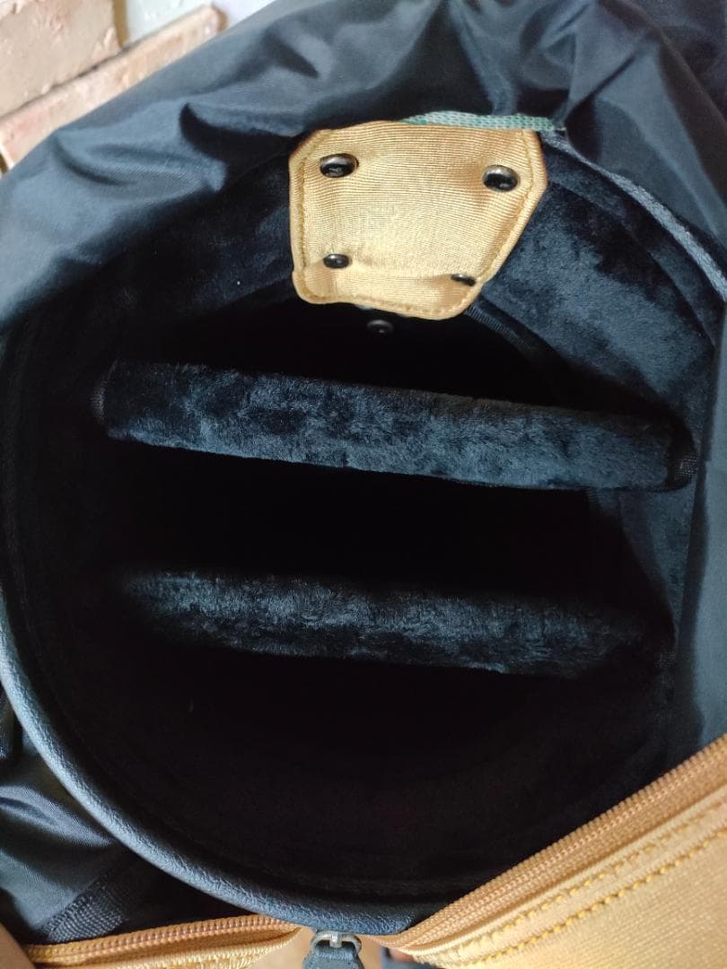 美品 ミッキー ディズニー キャディバッグ ゴールド Disney ゴルフバッグ