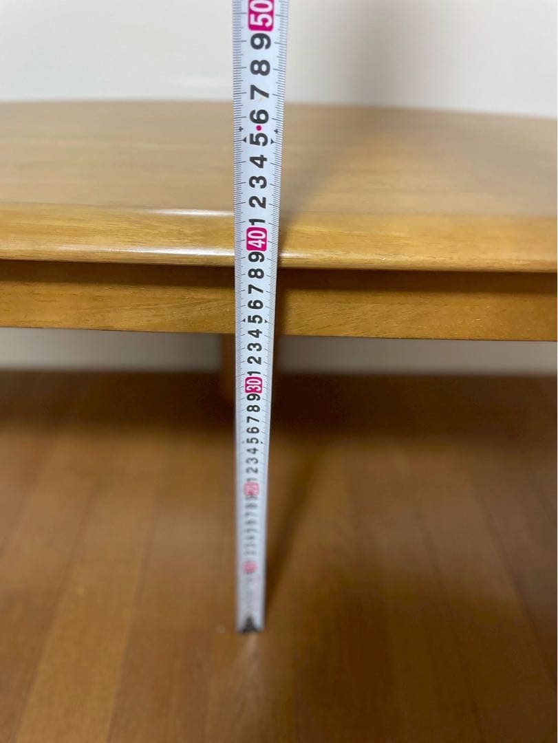 カリモク　ローテーブル　変形　レトロ　ヴィンテージ