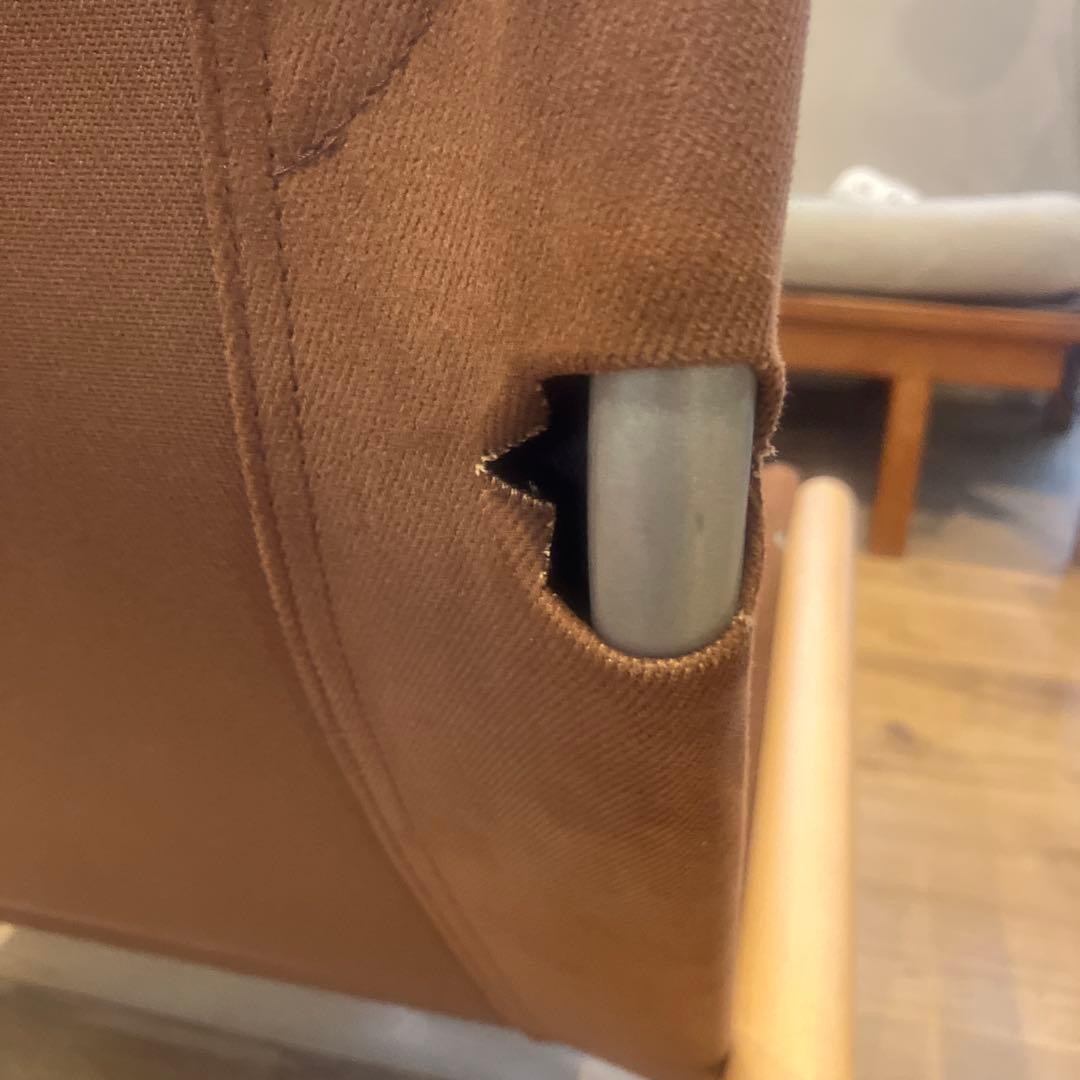 廃盤/ニーチェアf/ダークブラウン/ニーチェアx/藤栄/新居猛