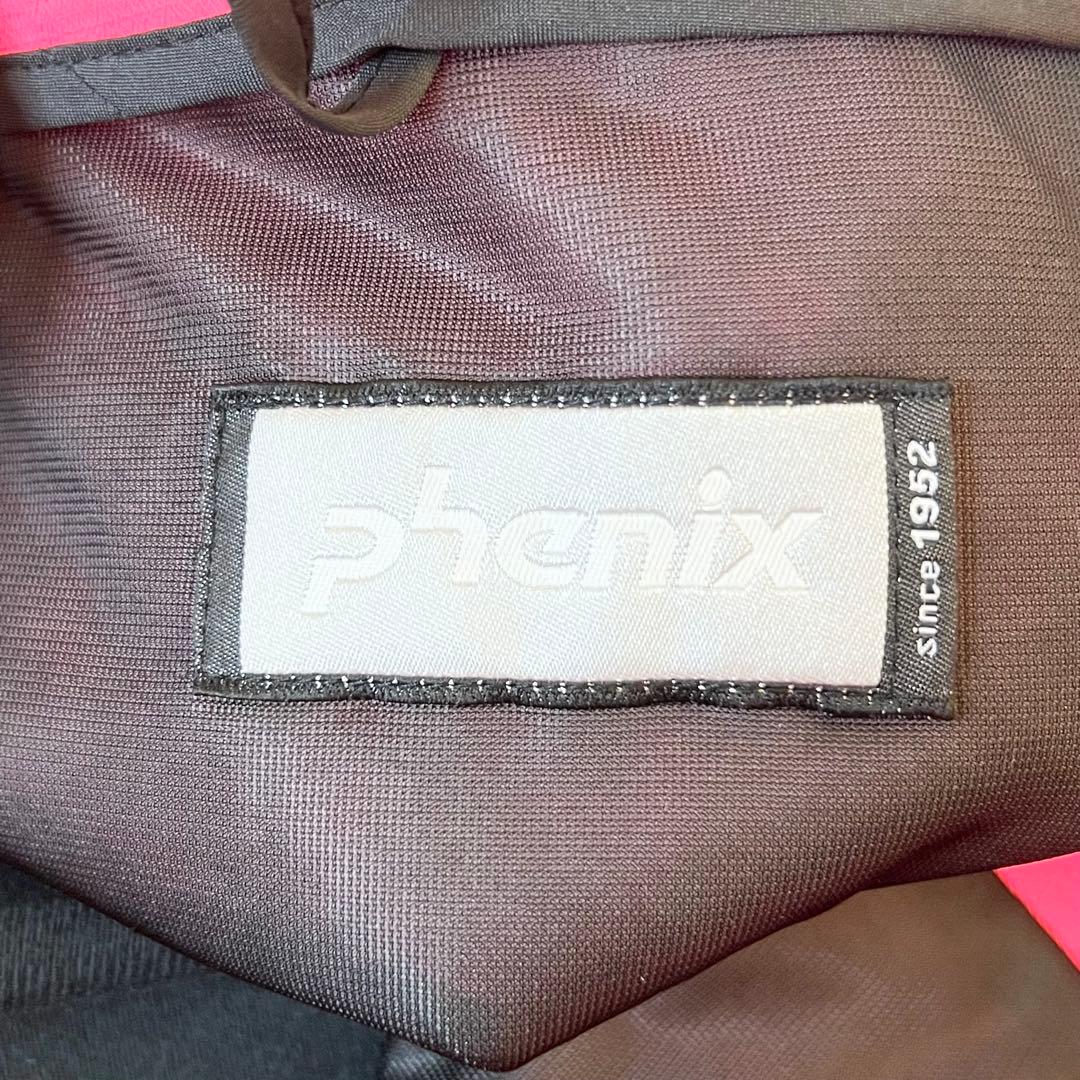 3310【美品】フェニックス　ジャケット パンツ 上下セット 黒　ピンク　M L