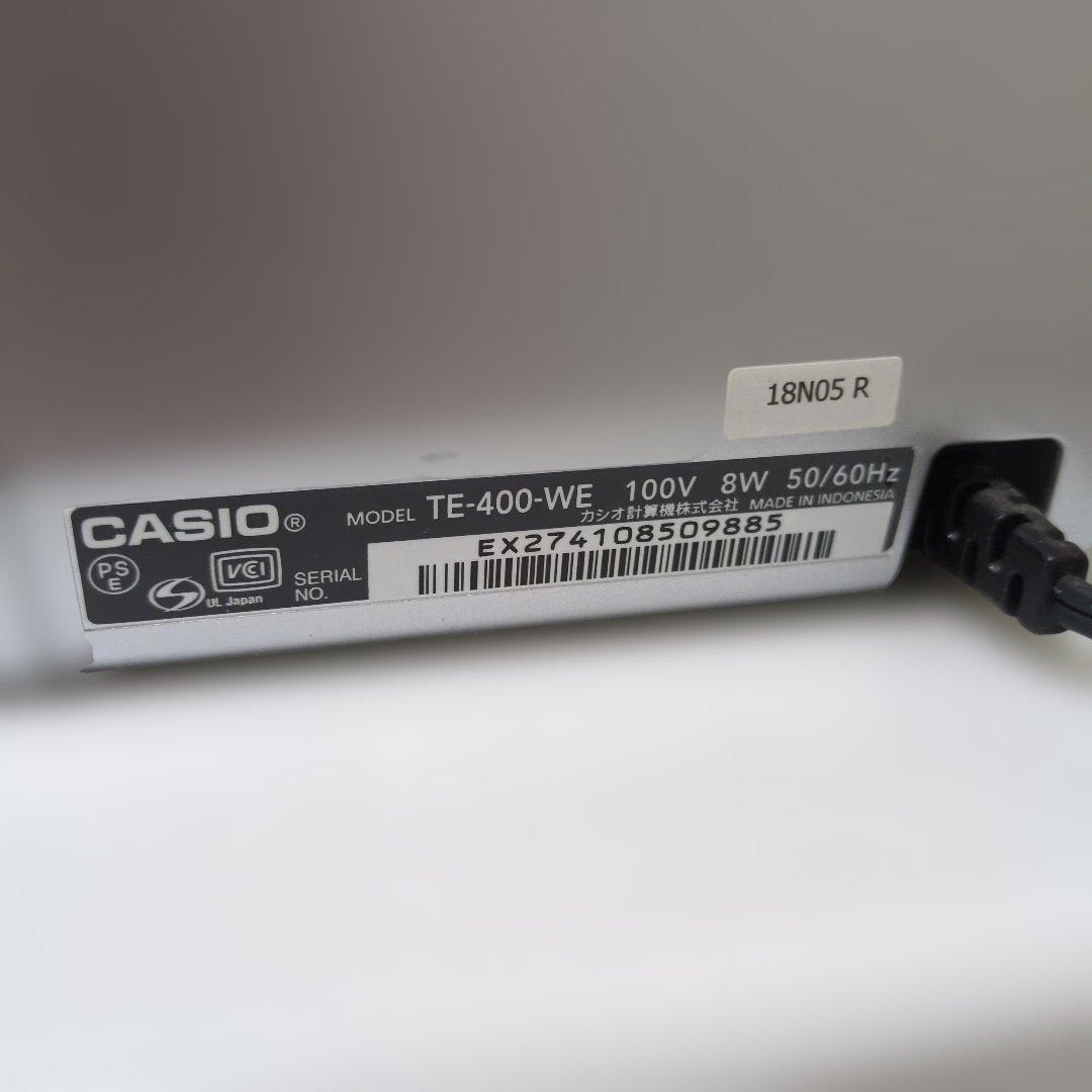 CASIO　TE-400-WE 　電子レジスター