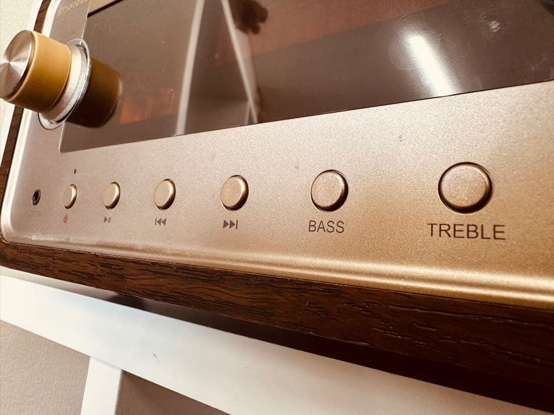 サンスイ 真空管ハイブリッドアンプ搭載CDステレオシステムSMC-300BT