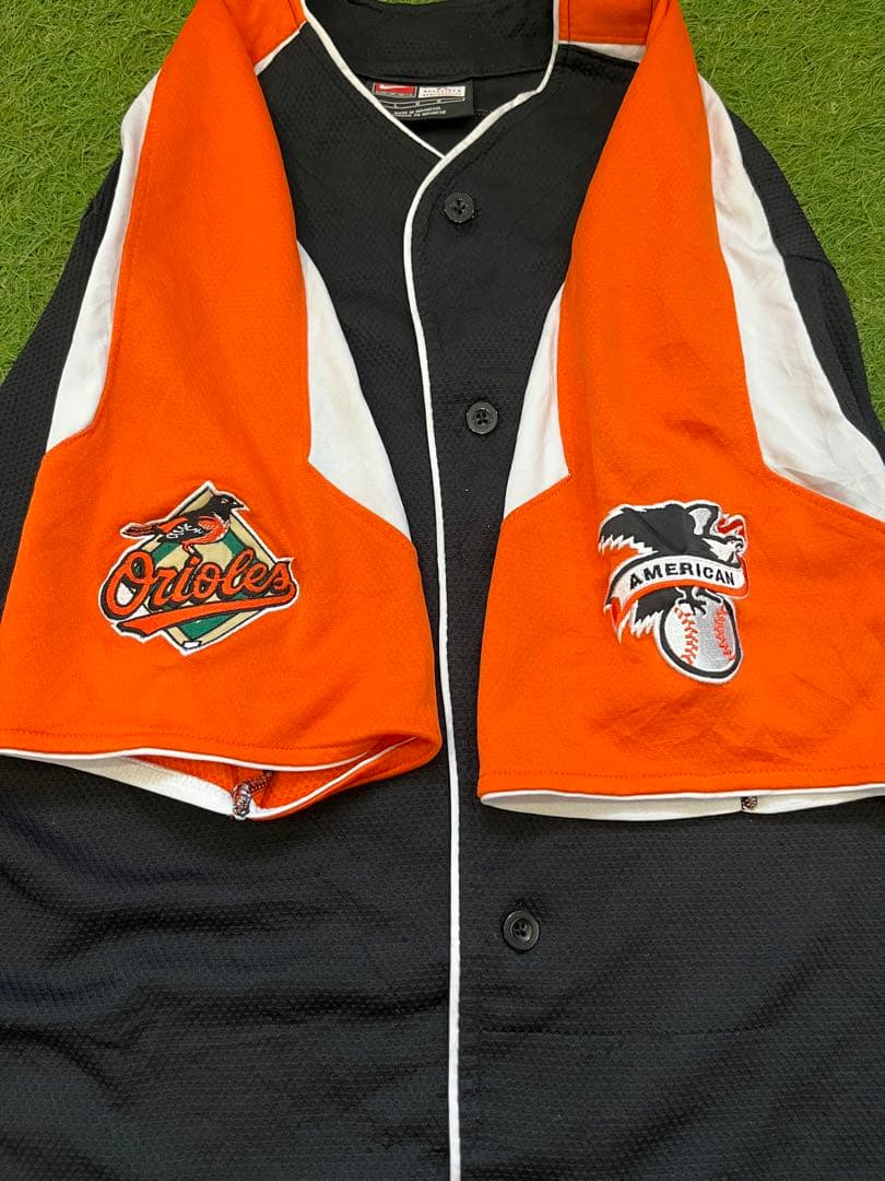 NIKE ボルティモア・オリオールズ ミゲル.テハダ　ゲームシャツ　サイズ　L