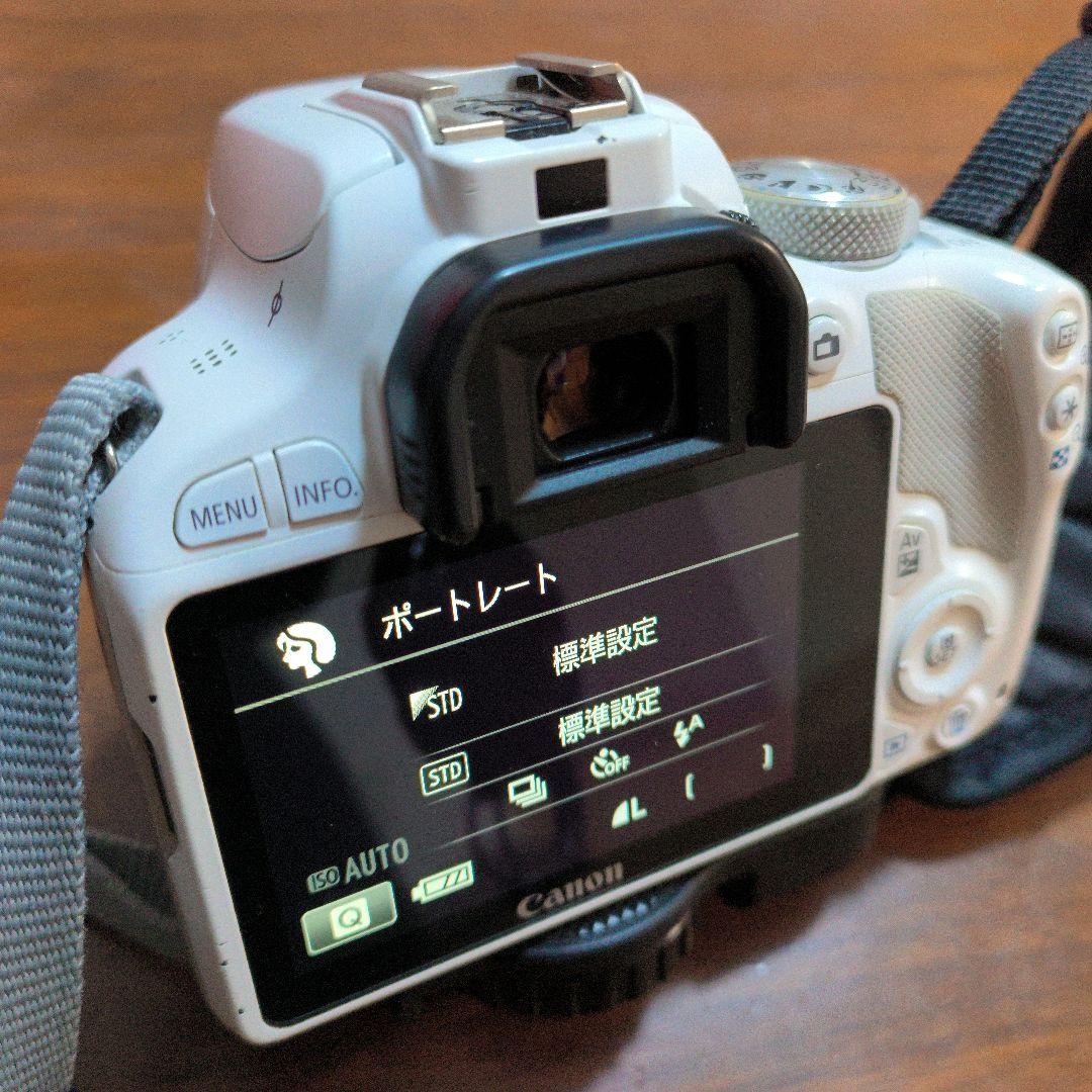 CanonEOSKissX7ホワイト 40mm 18-55mm 55-250mm