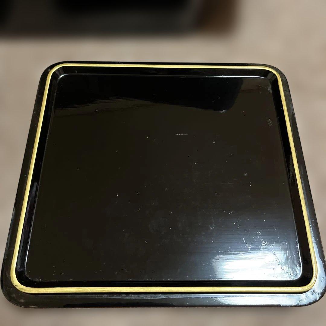 輪島塗重箱 アンティーク　木箱入り