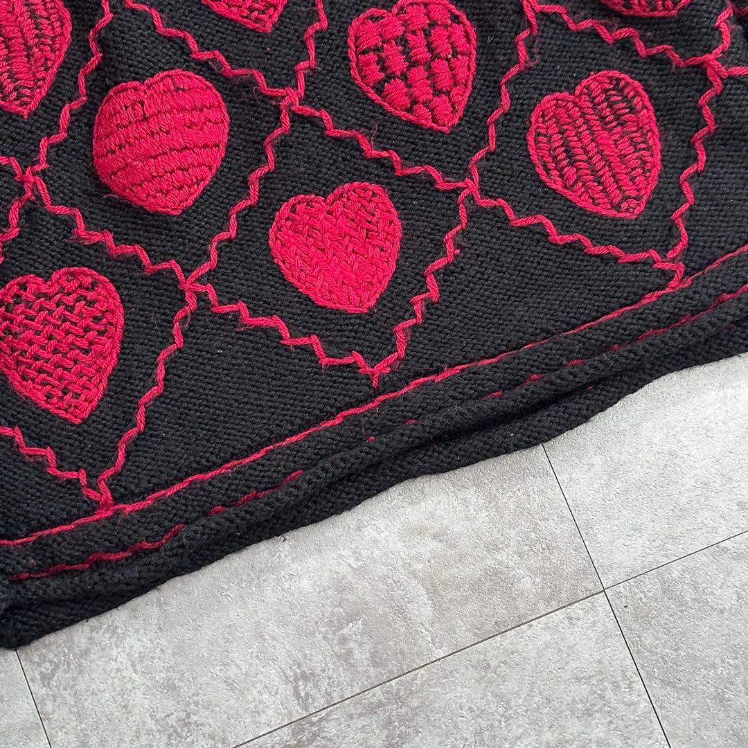 【80s】 INSCRIPTION ウールニット ''珍デザイン''