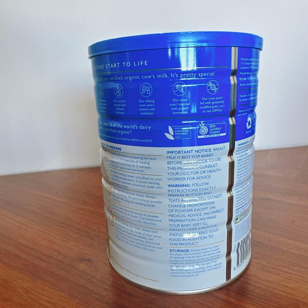 ベラミーズ オーガニック 粉ミルク step2 (6〜12ヶ月) 　2缶セット