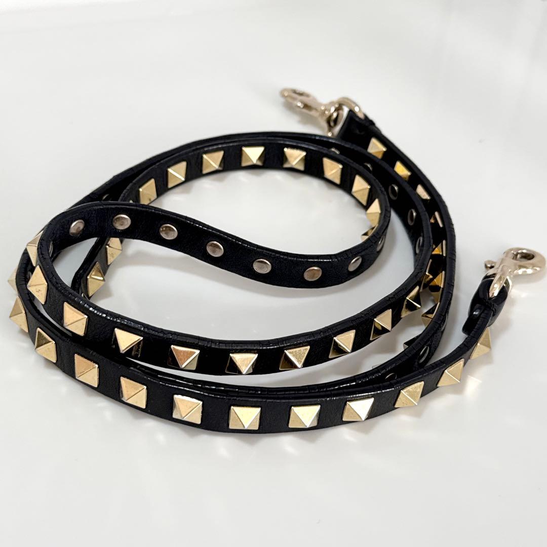 ヴァレンティノ ショルダーバッグ2way ロックスタッズ ブラック ハンドバッグ