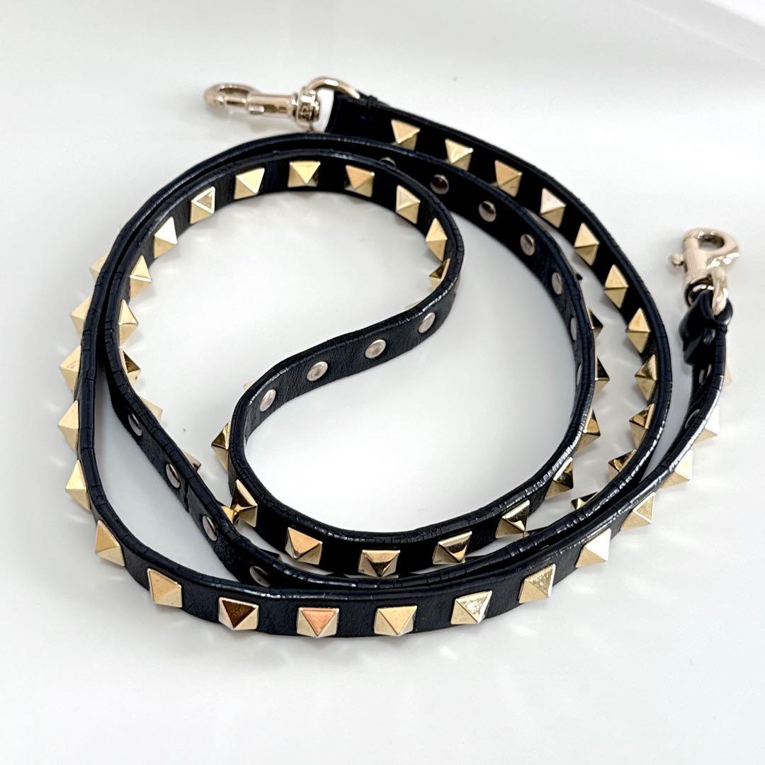 ヴァレンティノ ショルダーバッグ2way ロックスタッズ ブラック ハンドバッグ