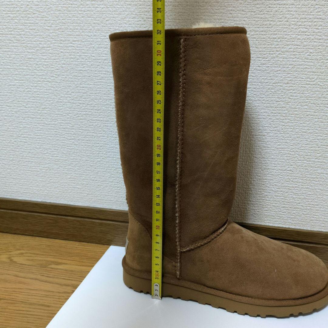 未使用新品UGG ムートンブーツ チェスナット トール　24cm