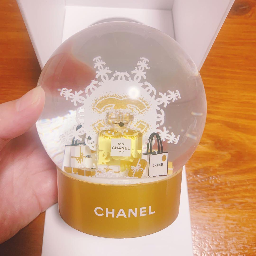 CHANEL スノードーム 香水ボトル付き　2024年 ノベルティ