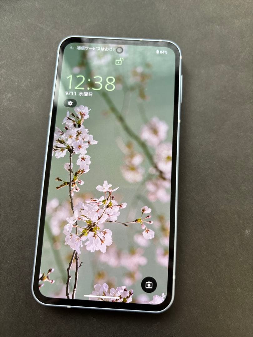 値下最終AQUOS sense 9 ブルー本体