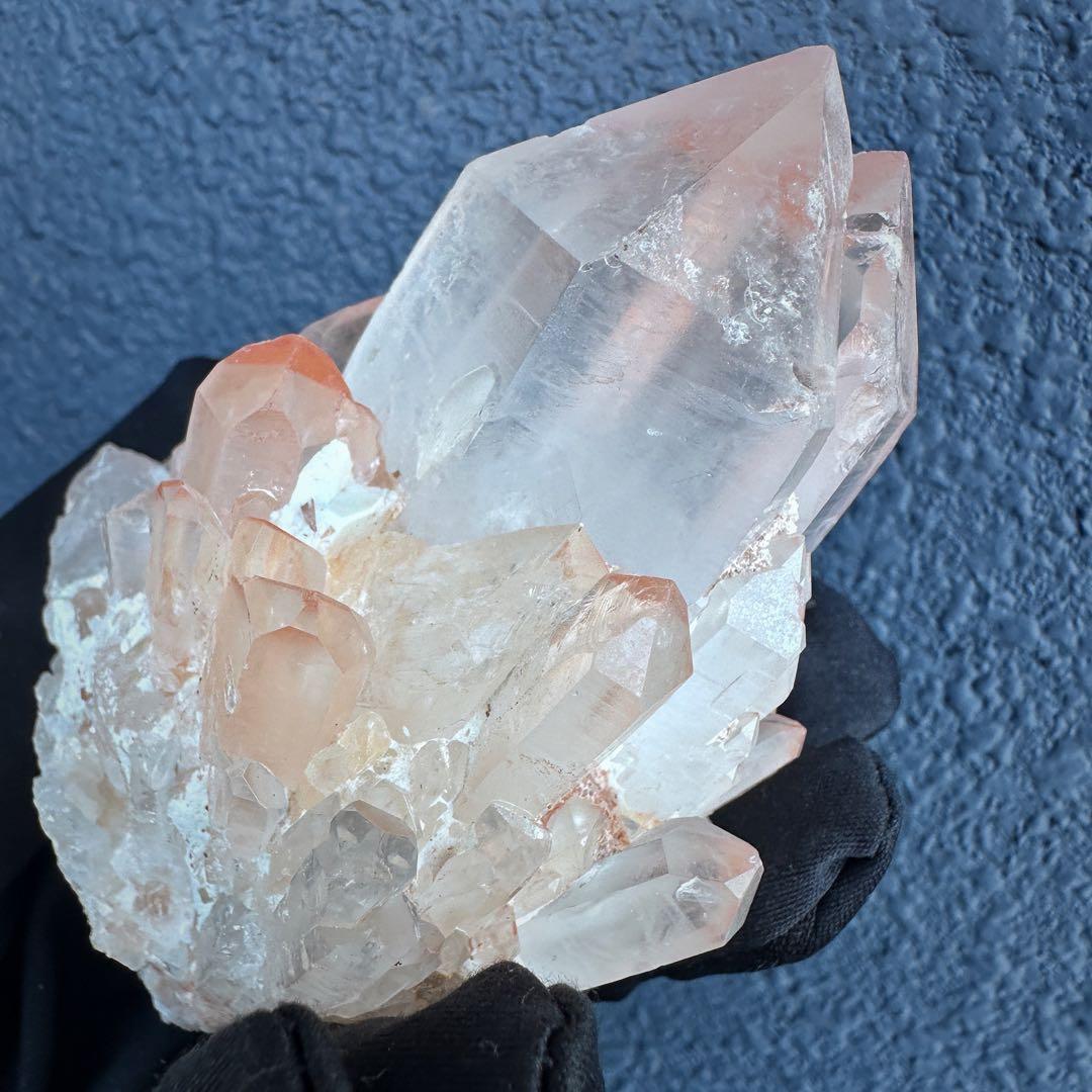 爆アレ❗️可愛いピンク♡超綺麗マダガスカル産パイナップルピンククラスターA1167