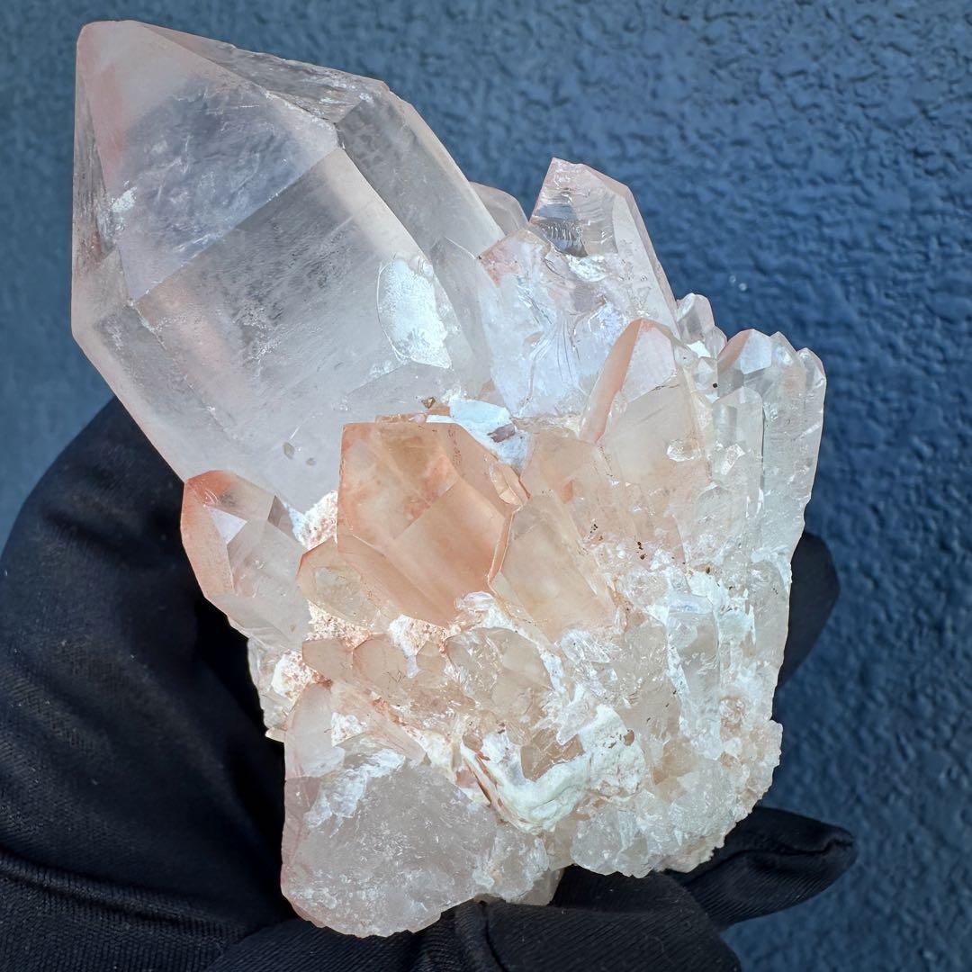 爆アレ❗️可愛いピンク♡超綺麗マダガスカル産パイナップルピンククラスターA1167