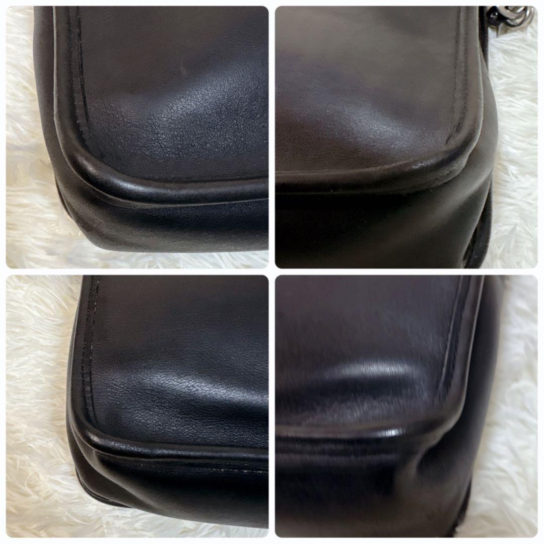 希少 COACH オールドコーチ ビジネスバッグ 2way 黒 USA 5265