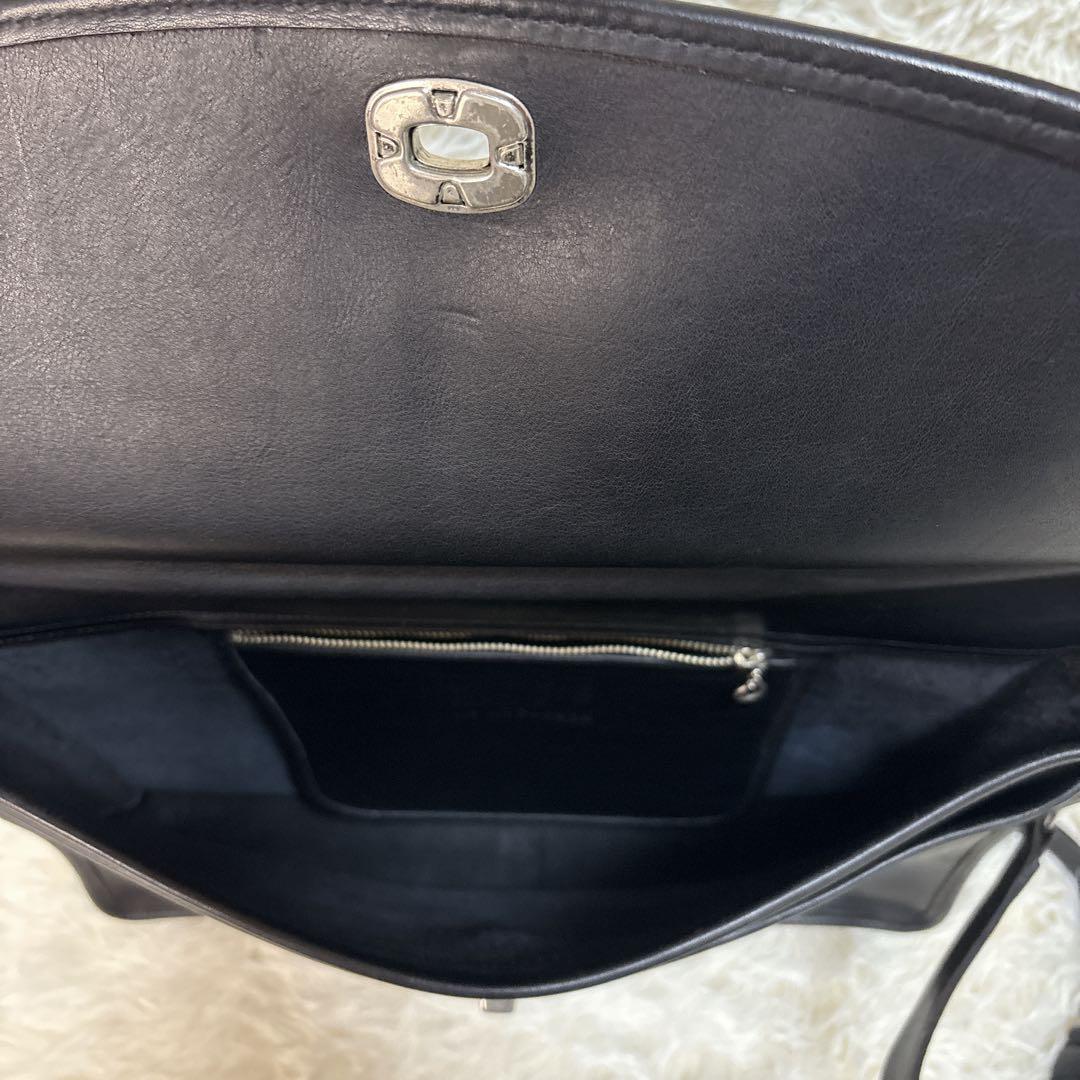 希少 COACH オールドコーチ ビジネスバッグ 2way 黒 USA 5265