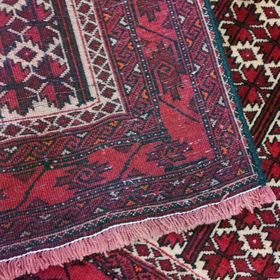 ペルシャ絨毯 バルーチ 手織り 185x110ｃｍ ウール balouch