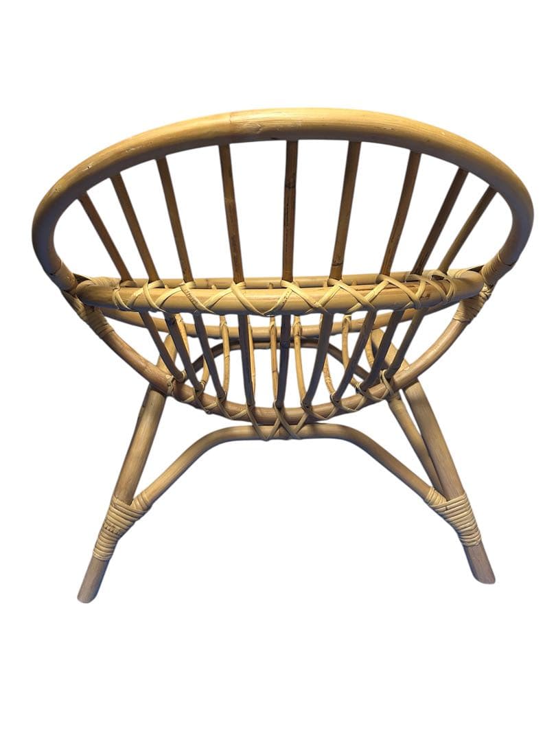 ラタンラウンドチェア チェア 椅子 いす パーソナルチェア ラウンジチェア