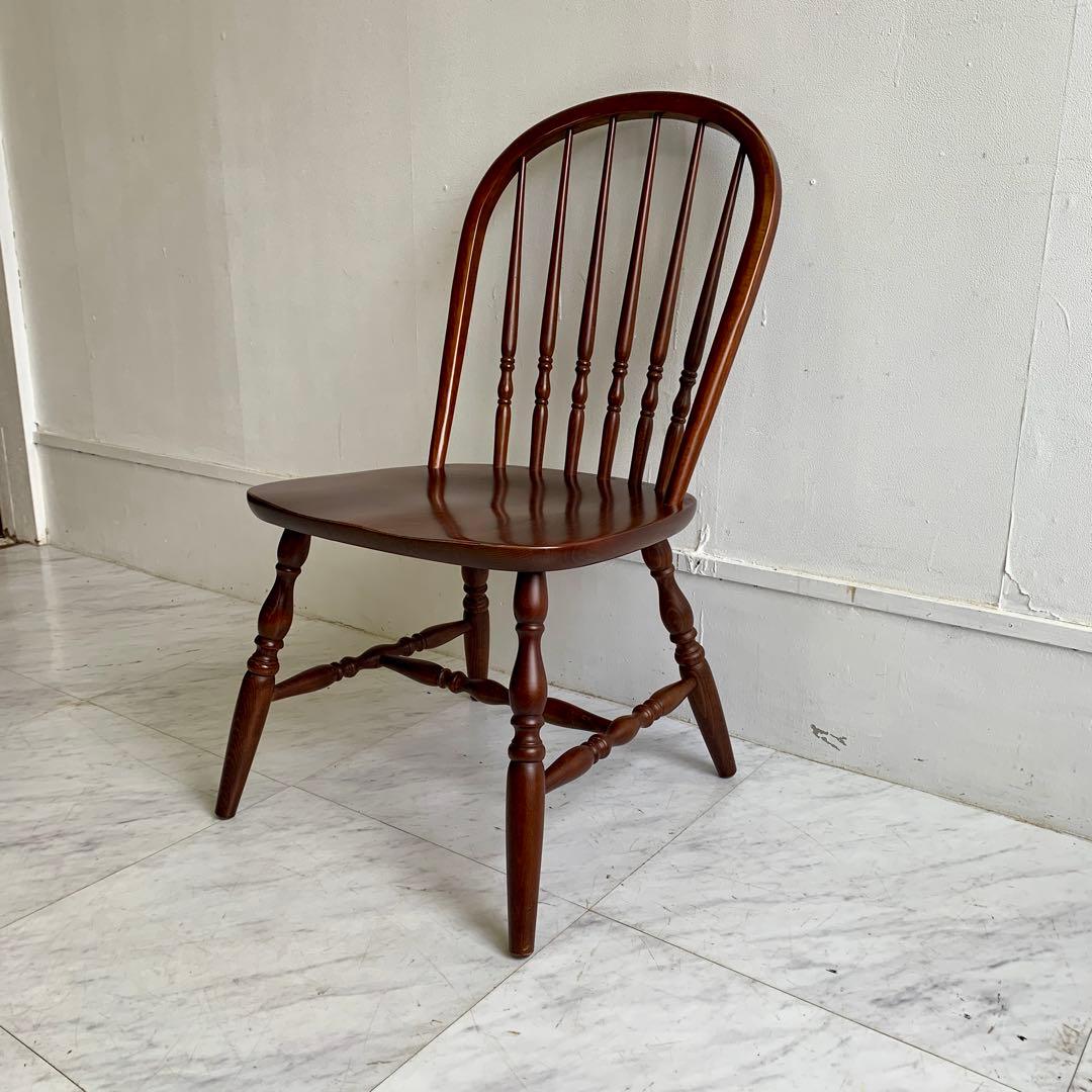 【柏木工】ウィンザーチェア／ダイニングチェア／飛騨家具 ②