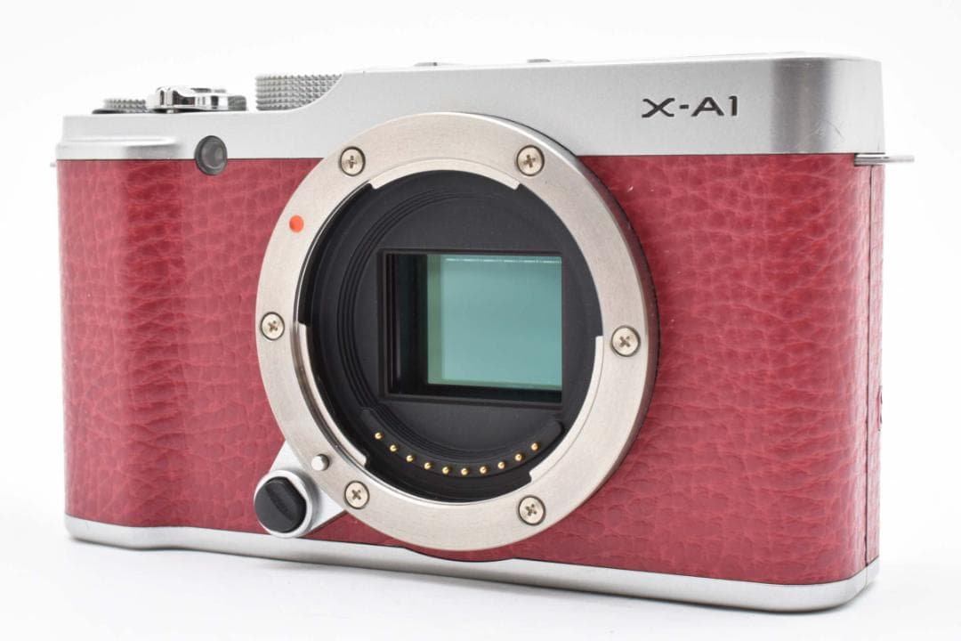 富士フイルム X-A1 ミラーレスデジタルカメラボディ レッド Fujifilm